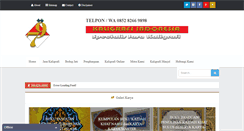 Desktop Screenshot of kaligrafiindonesia.com